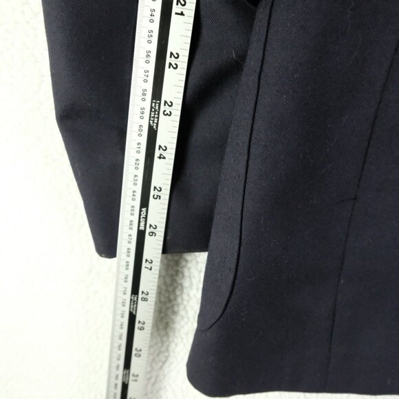 Chaps Ralph Lauren Blazer Mens 42L Tall Navy Blue Gold Button Vented Vintage - Picture 11 of 16